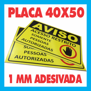 PLACA PVC ADESIVADA PS 1mm 40x50cm 4x0 Adesivo Branco Sem acabamento Promoção